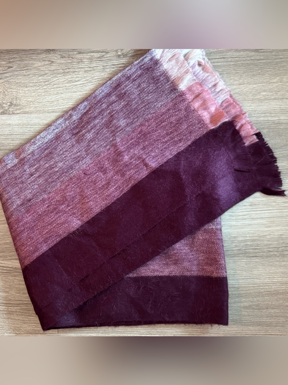 Oversized Colorblock Plaid Blanket Scarf